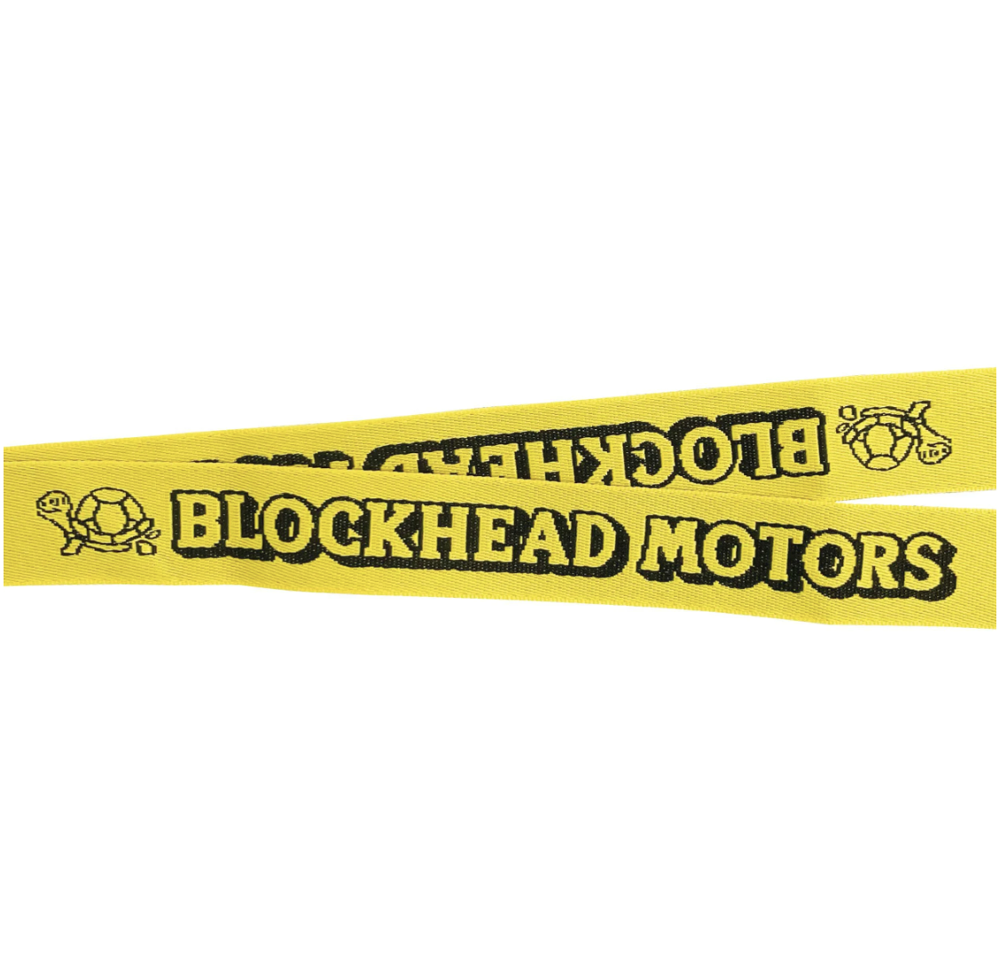 BHM265 BLOCKHEAD MOTORS ネックストラップ【イエロー】 | GAGA